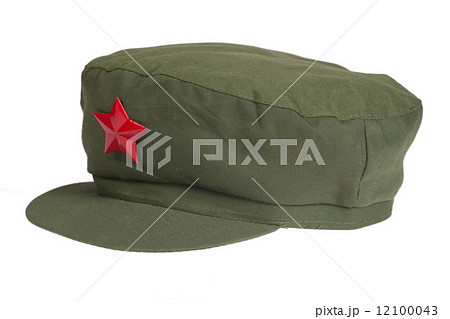 chinese mao style cap isolated on white 12100043
