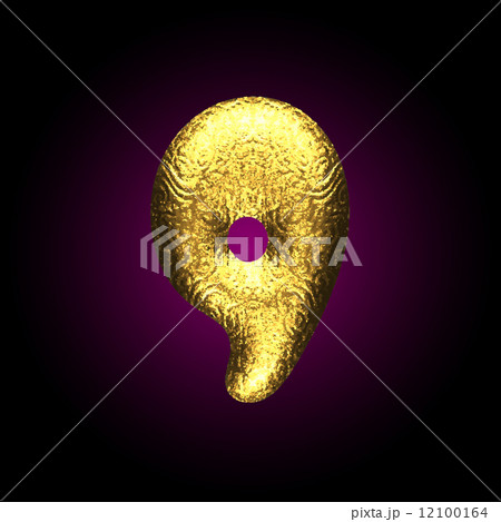 vector golden figure 9 vector golden figure 9 12100164