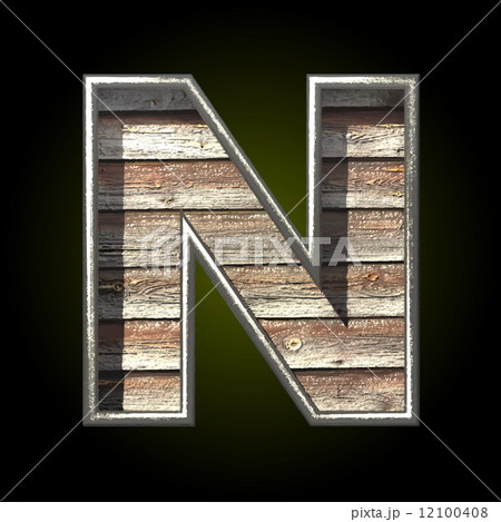 Vector wooden cutted figure n 12100408