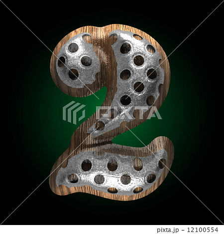 vector metal and wood figure 2 vector metal and wood figure 2 12100554