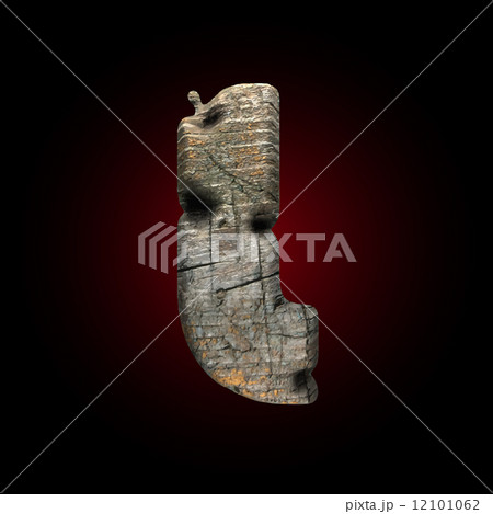 Vector wooden figure l Vector wooden figure l 12101062