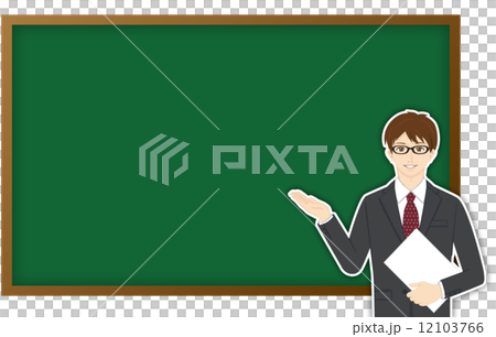 黒板　塾　先生　教育　学習　勉強 12103766