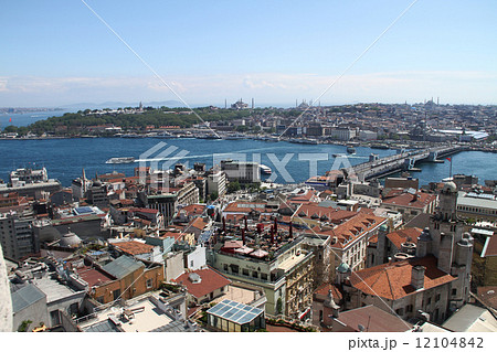 ガラタ塔から臨む旧市街地02 12104842