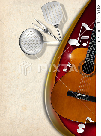 Music and Food - Menu Design Music and Food - Menu Design 12105368