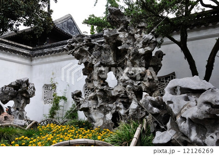 獅子林の太湖石 獅子林の太湖石 12126269