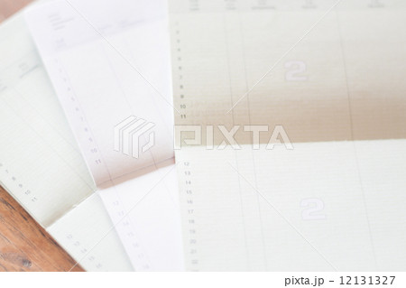 Three of bank account passbooks Three of bank account passbooks 12131327
