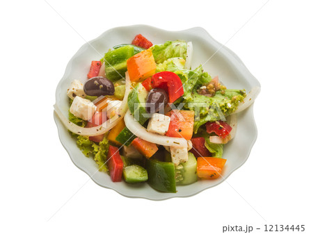 Delicous greek salad 12134445