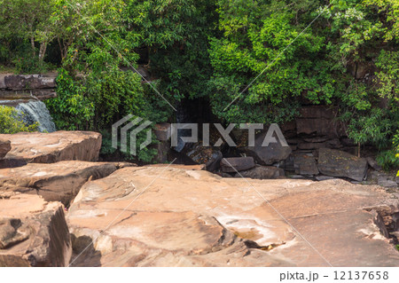 Waterfall in Cambodia 12137658