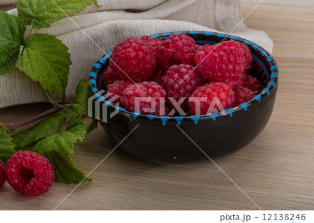 Fresh raspberry 12138246