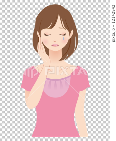 女性　表情　主婦 12142942