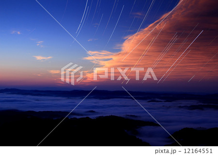 雲海と星軌道895 雲海と星軌道895 12164551