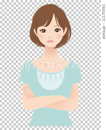女性面部表情主婦 12170561