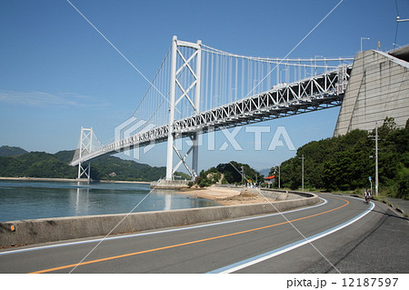 しまなみ海道（因島大橋） 12187597