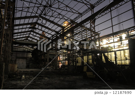 解体中の芝川鋳造/キューポラ(埼玉県川口市:元郷地区) 解体中の芝川鋳造/キューポラ(埼玉県川口市:元郷地区) 12187690