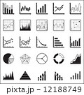 Vector of Graph icon .Illustration EPS10 12188749