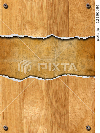 Cracked Wooden Background 12190694