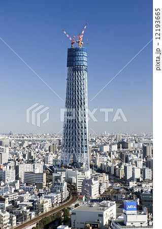 建設中の東京スカイツリー 建設中の東京スカイツリー 12193665