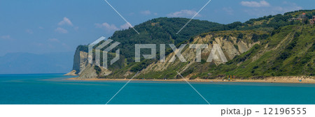 The agios Stephonos beach in COrfu The agios Stephonos beach in COrfu 12196555