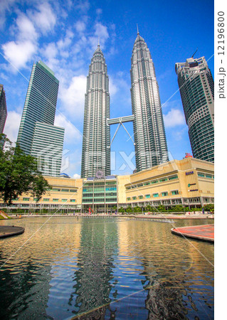 Petronas twin towers KLCC, Kuala Lumpur, Malaysia 12196800