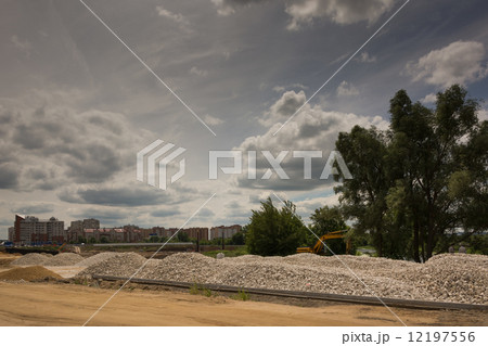 urban landscape with new buildings 12197556