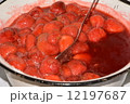 strawberry jam cooking 12197687