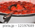 strawberry jam cooking 12197689