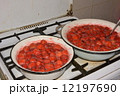 strawberry jam cooking 12197690