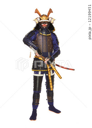 Samurai in armor 12199451