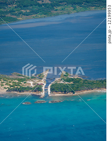 Chalikounas sandy beach in COrfu Greece 12199953