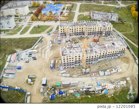 Construction site of residential house Construction site of residential house 12201085