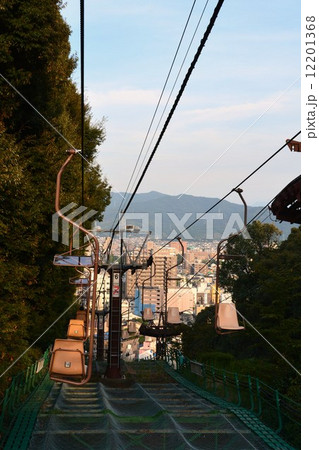 初秋の松山城　観光リフト 12201368