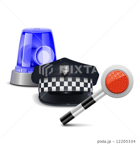 Vector Police Control Concept 12205334
