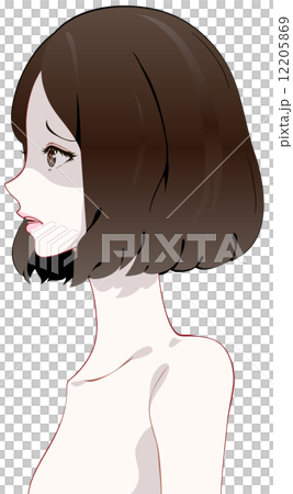 Profile shocked by profile - Stock Illustration [12205869] - PIXTA