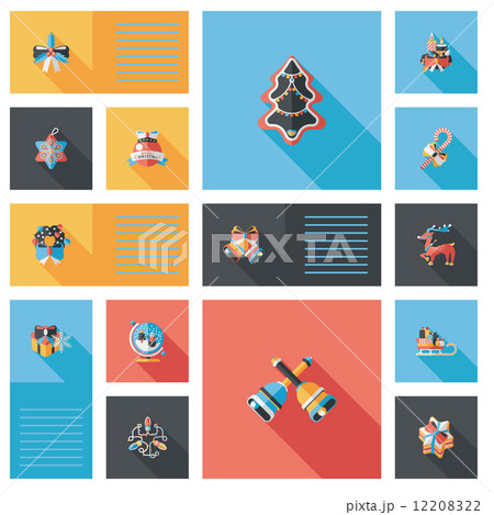 Merry Christmas flat app ui background, eps10 Merry Christmas flat app ui background, eps10 12208322
