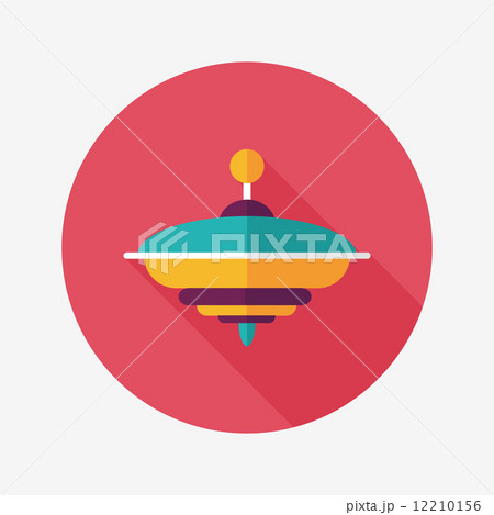 Gyro flat icon with long shadow,eps10 12210156
