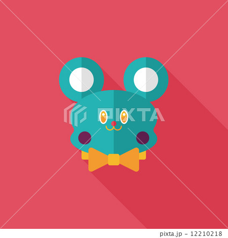teddy bear flat icon with long shadow teddy bear flat icon with long shadow 12210218