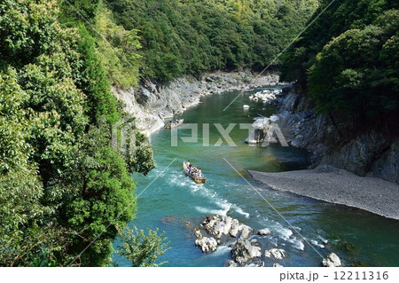 初秋の保津峡下り 12211316