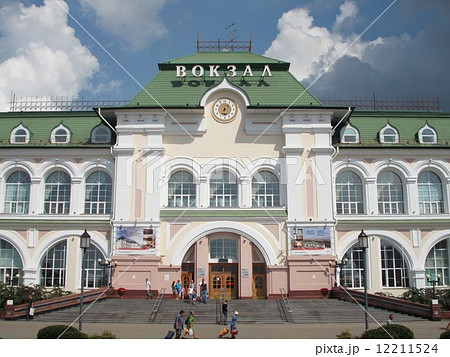 ロシア シベリア鉄道 ハバロフスク駅 ロシア シベリア鉄道 ハバロフスク駅 12211524
