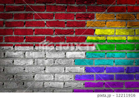 Dark brick wall - LGBT rights - Indonesia Dark brick wall - LGBT rights - Indonesia 12211916