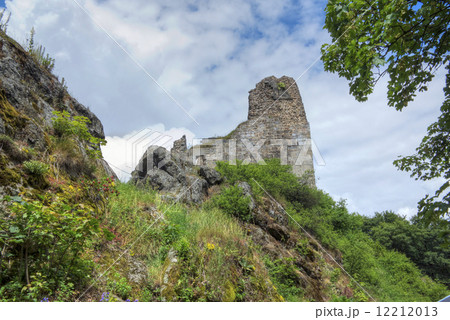 ruins of Primda castle 12212013