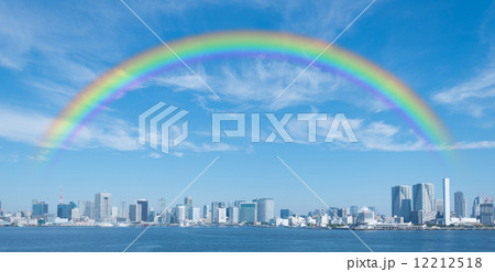虹と都市 虹と都市 12212518