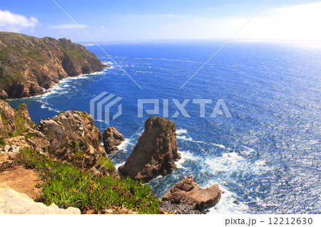 Cabo da Roca, coast of Portugal, the most western point of Europ 12212630