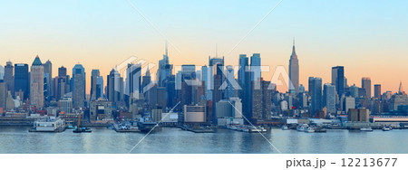 New York City sunset New York City sunset 12213677