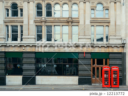 Red telephone booth 12213772