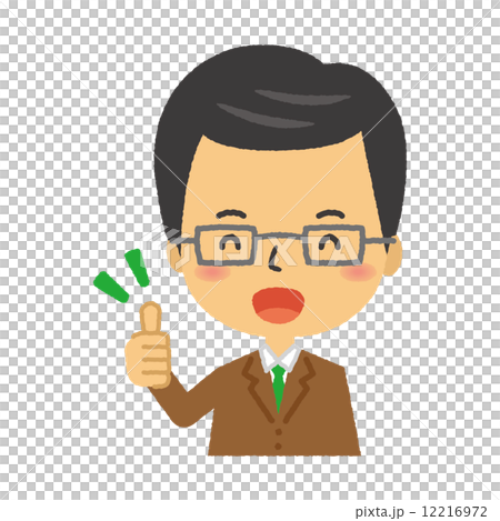 商人讚許拇指好 12216972