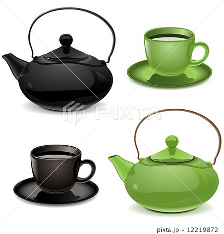 Vector Teapot and Cup 12219872