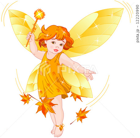 Autumn baby fairy 12220990