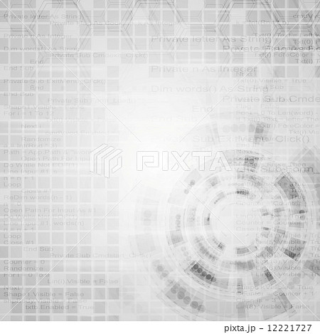 Abstract grey engineering tech background Abstract grey engineering tech background 12221727
