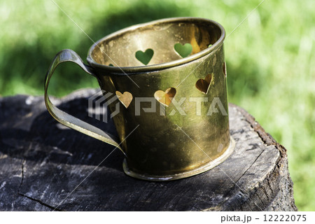 Cups with heart shapes Cups with heart shapes 12222075