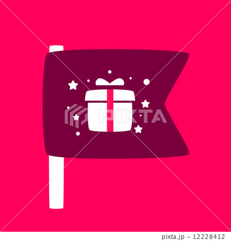 the flag of a gift box the flag of a gift box 12228412